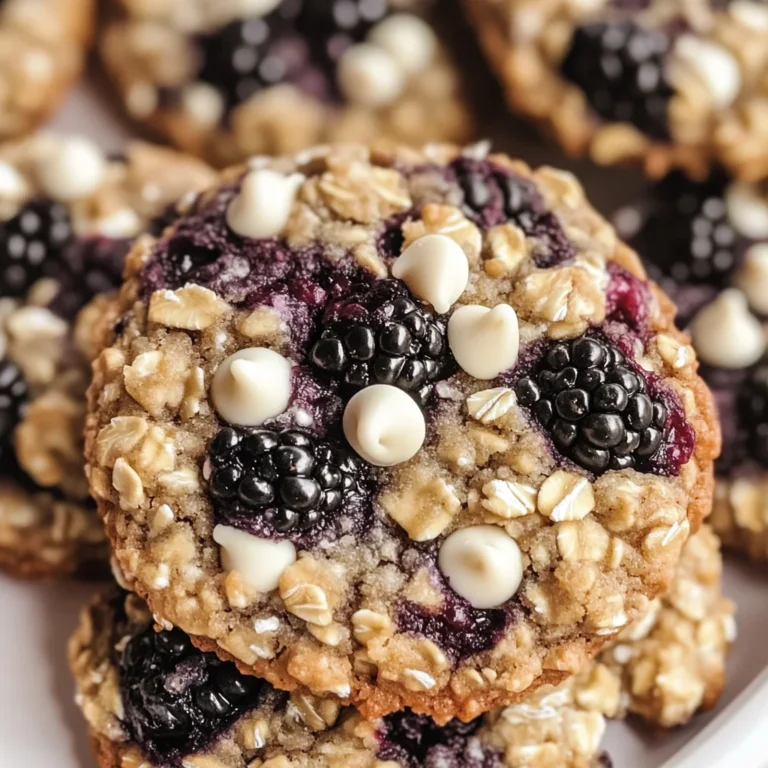 BLACKBERRY OATMEAL COOKIES