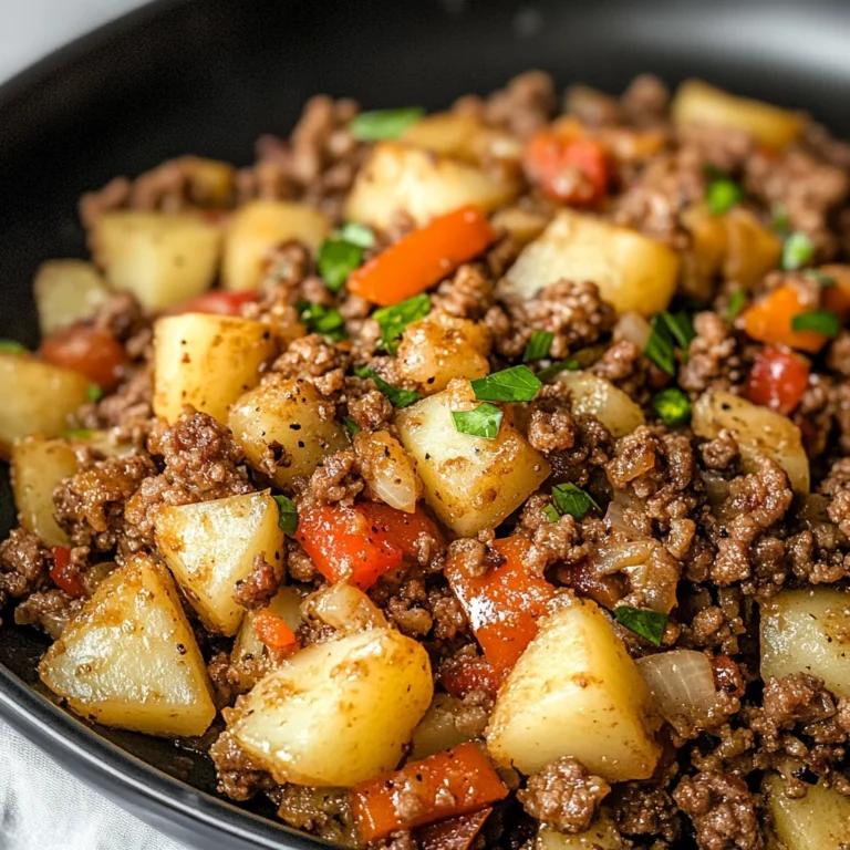 Best Ground Lamb with Potatoes Recipe