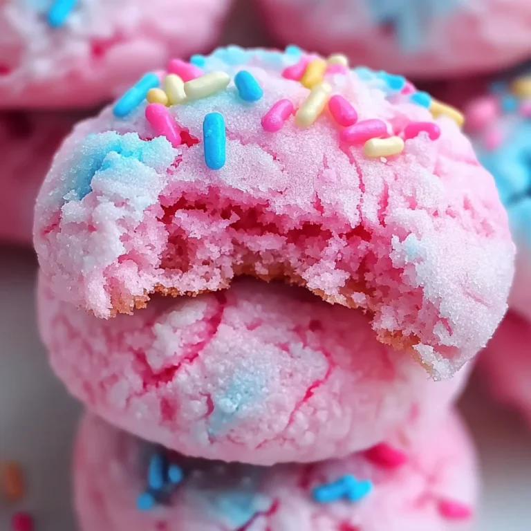 Cotton Candy Cookies