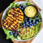 Creamy Citrus Dressing + Grilled Pineapple Salad