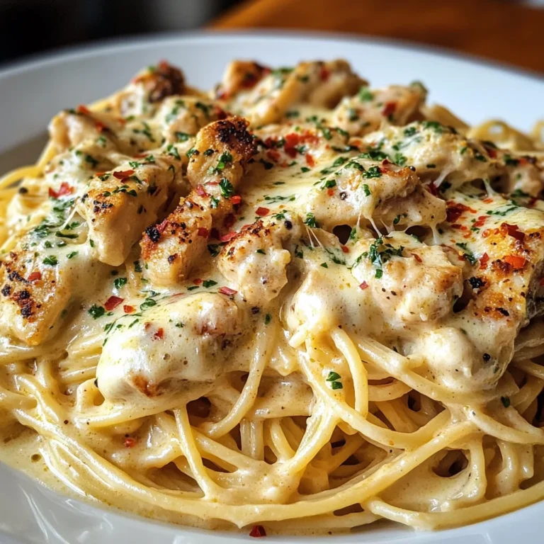 Easy Creamy Cajun Chicken Spaghetti with Garlic Mozzarella Sauce