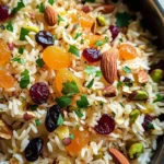 One Pot Simple Moroccan Saffron Rice Pilaf