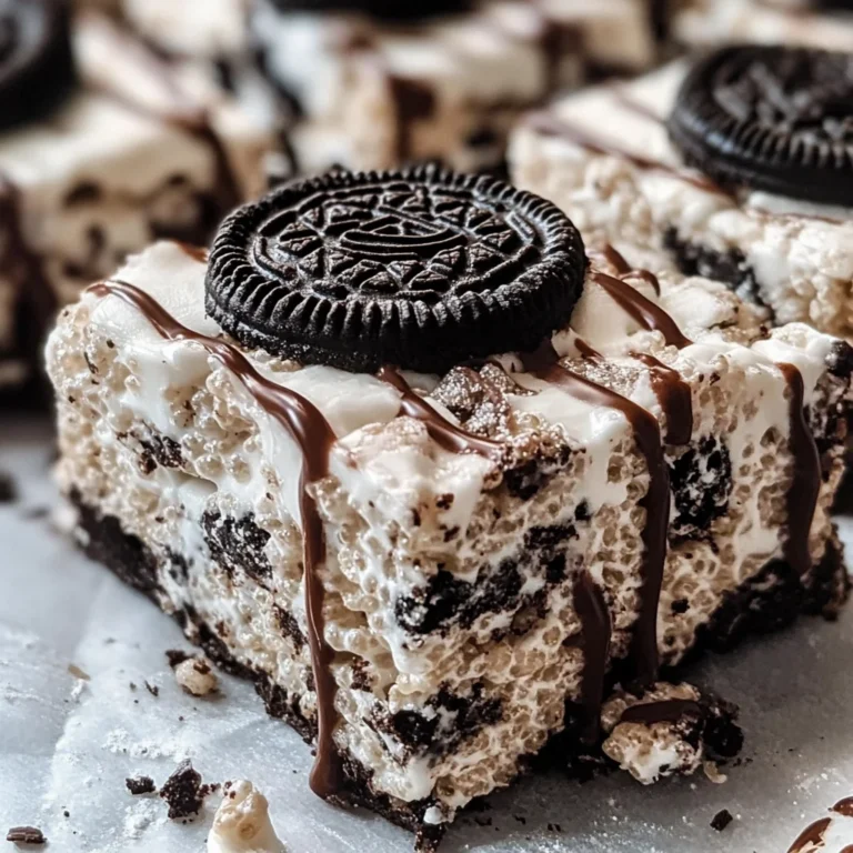 Oreo Rice Krispies Treats