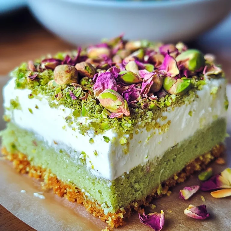 Pistachio Milk Cake