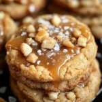 Salted Caramel Crunch Cookies