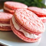 Strawberry Sandwich Cookies