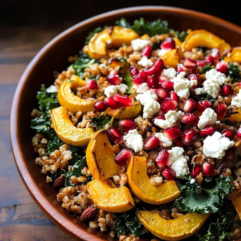 Autumn Harvest Salad with Pomegranates