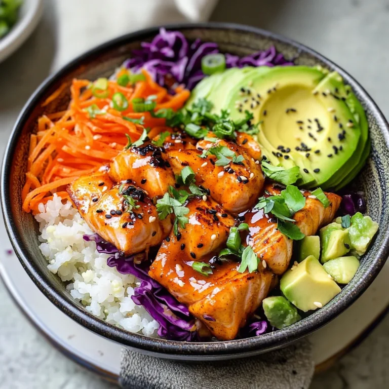 Bang Bang Salmon Rice Bowls