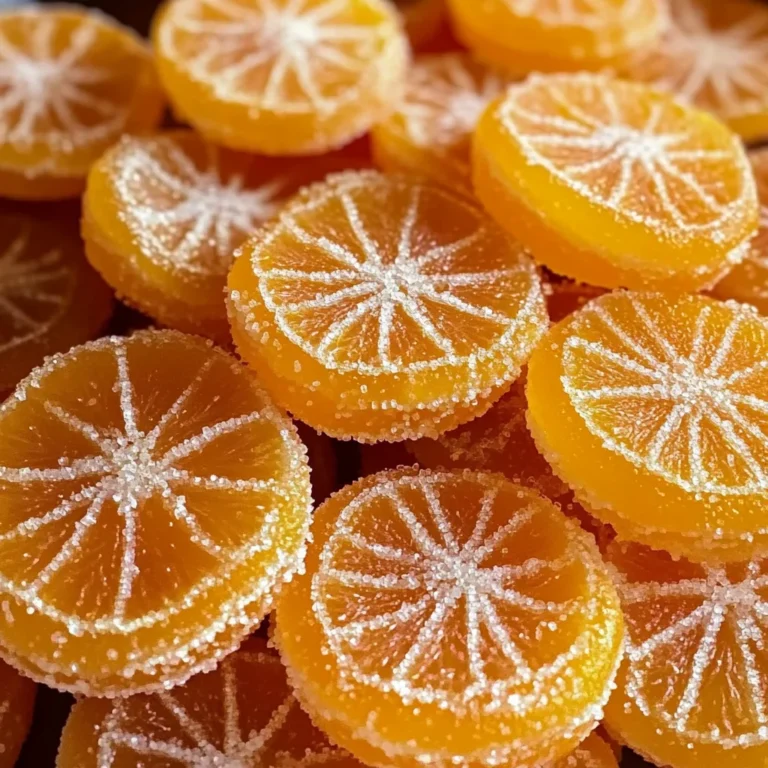 Classic Homemade Orange Candy Recipe