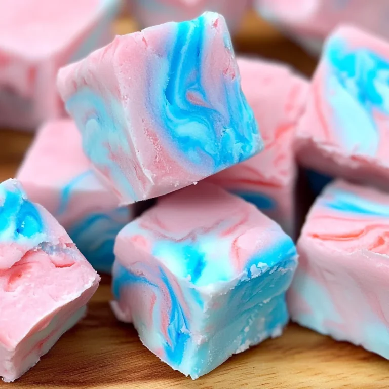 Cotton Candy Fudge