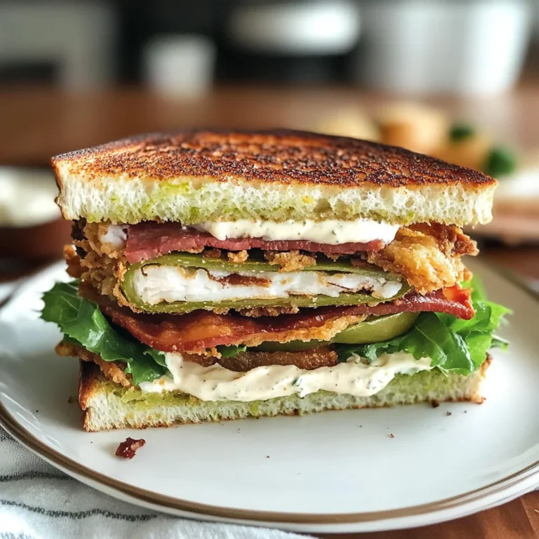 Crunchy Fried Green Tomato BLT Sandwich - Alrightwithme