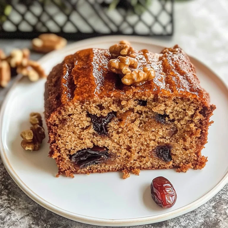 Date Honey Nut Cake
