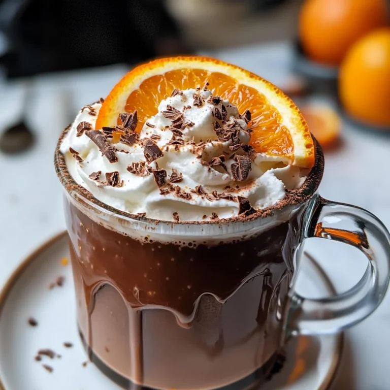 Orange Hot Chocolate