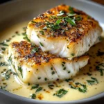 Pan-Seared Cod with Garlic Cream Sauce: An Amazing Ultimate Recipe