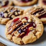 Peanut Butter and Jelly Cookies