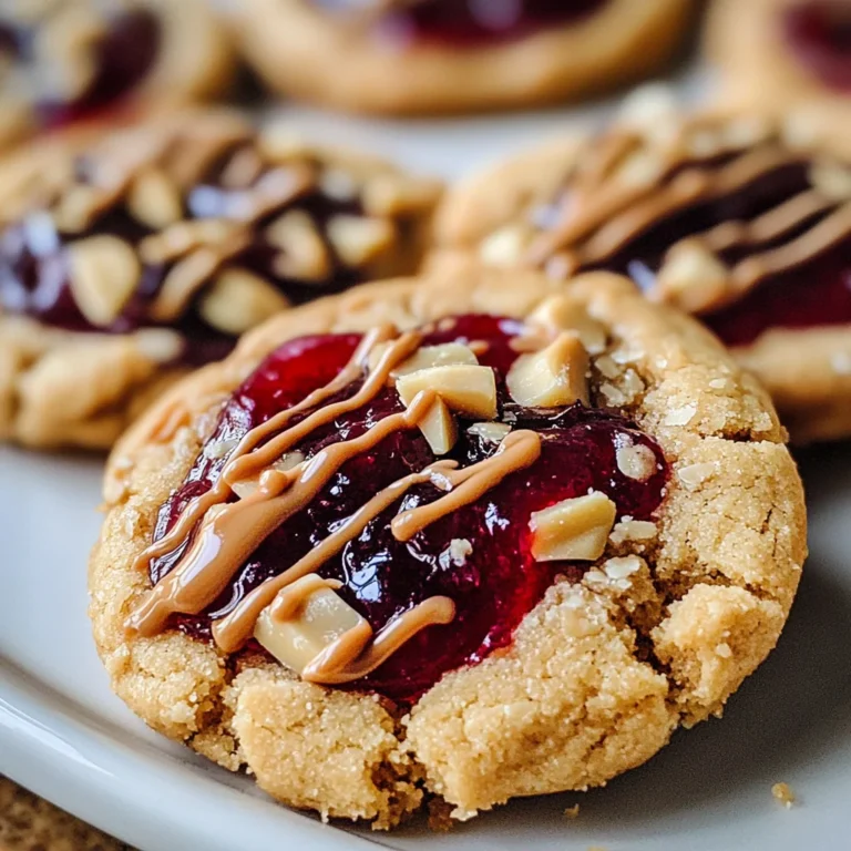 Peanut Butter and Jelly Cookies