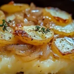 Savory French Onion Potato Bake