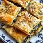 Spinach and Feta Cheese Börek - Turkish Borek Recipe