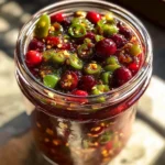Sweet & Spicy Cranberry Jalapeño Cowboy Candy:1Amazing Treat