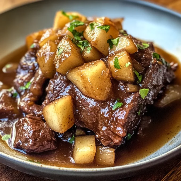 Apple Cider Braised beef Shoulder: The Ultimate Fall Comfort Food