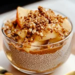 Apple Crumble Chia Pudding