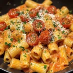 Creamy Tomato Garlic Pasta