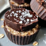 Decadent Dark Chocolate Oatmeal Cups