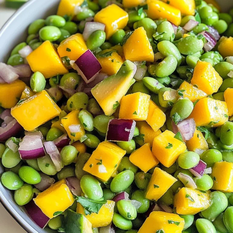 Edamame Mango Salad