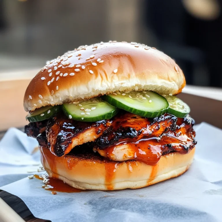 Grilled Korean BBQ Chicken Sandwich