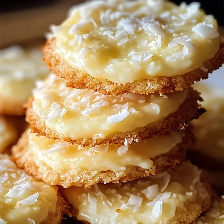 Lemon Coconut Cheesecake Cookies
