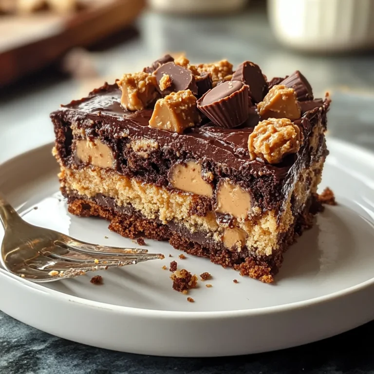 Peanut Butter Cup Dump Cake