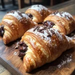 Chocolate Almond Croissants Recipe