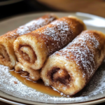 Cinnamon Roll French Toast Roll-Ups – A Sweet and Easy Breakfast Treat!