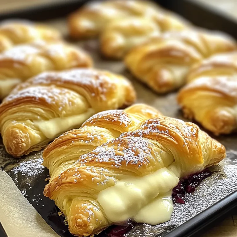 Crescent Cheese Danishes