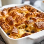Croissant Bread Pudding Recipe