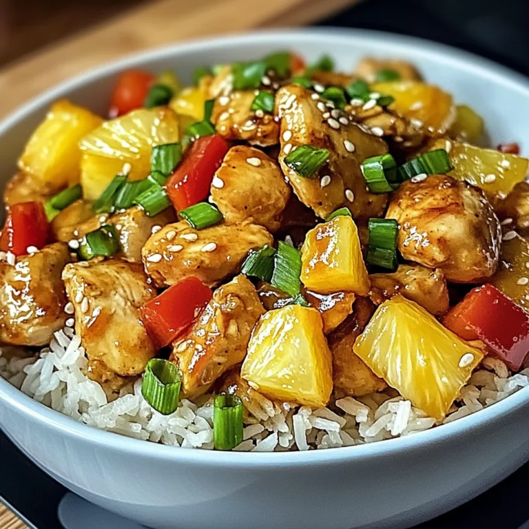 Discover the Joy of Pineapple Chicken and Rice in 30 Minutes!