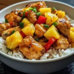 Disgustingly Easy Pineapple Chicken and Rice in 30