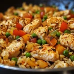 Easy Chicken Pepper Rice Skillet Recipe for Bold, Home-Cooked Flavor