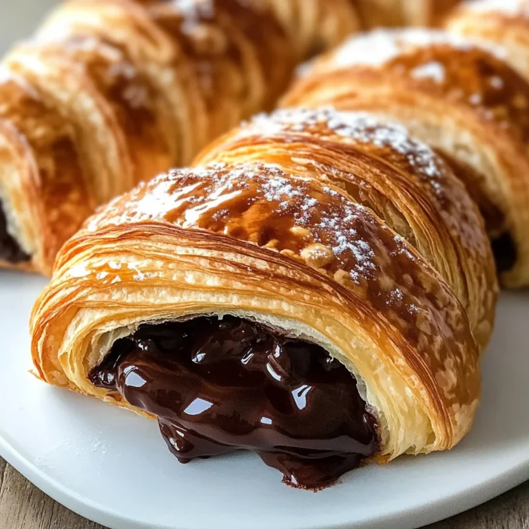 Easy Chocolate Croissants: Bakery Bliss at Home
