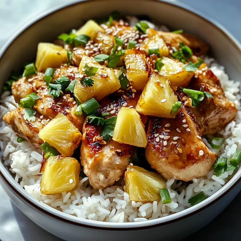 Easy Pineapple Chicken & Rice Feast!