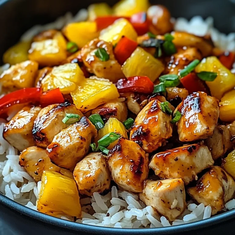 Easy Pineapple Chicken and Rice: An Incredible 5-Step Recipe