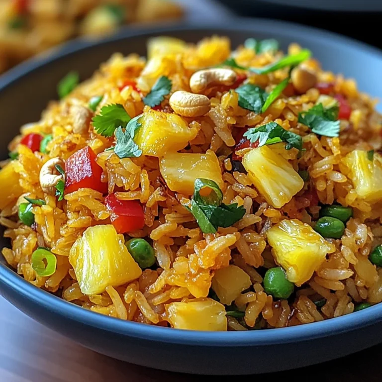 Easy Pineapple Fried Rice: The Juiciest Twist on a Classic!