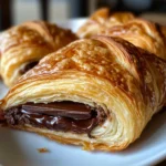 Easy Puff Pastry Chocolate Croissants (Pain au Chocolat)