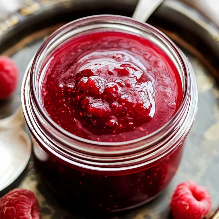 Easy Raspberry Coulis