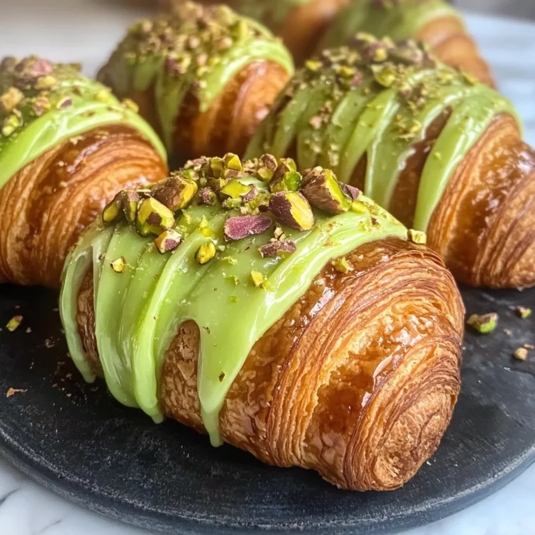 Fancy Pistachio Croissant Recipe