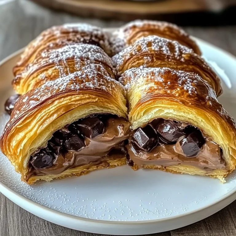 Indulgent Decadent Chocolate Croissant Breakfast Bake Delight