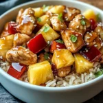 Juicy Pineapple Chicken and Rice! Easy Tropical Dinner