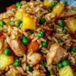 Pineapple Chicken Fried Rice Recipe