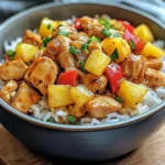 Pineapple Chicken and Rice: Easy Tropical Delight Recipe