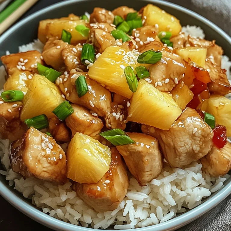 Pineapple Chicken and Rice – Foolproof 30-Minute Comfort Meal